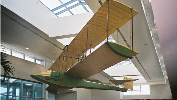 Ein Nachbau im Museum in Tampa.