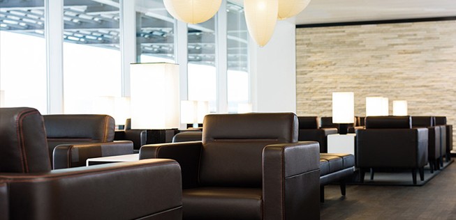 Platz 9 belegt die Swiss mit ihrer neuen Lounge in Zürich.