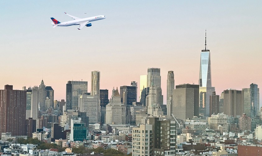 Airbus A350-1000 in der Bemalung von Delta: Die Airline bestellt erstmals die größte Variante.