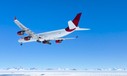 A340-600 von European Cargo: das Flugzeug ist am 5.November in der Antarktis gelandet.