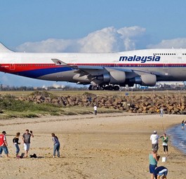 Boeing B747 von Malaysia Airlines in Sydney: Bis im November ausgeflottet.