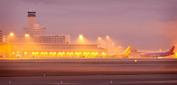 Der Tampa International Airport: Streit mit dem kleinen Nachbarn.