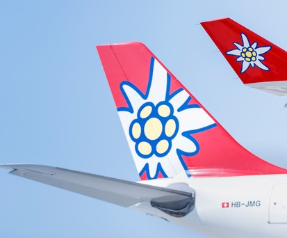 edelweiss airbus a340 winglet tailfin hb jmg