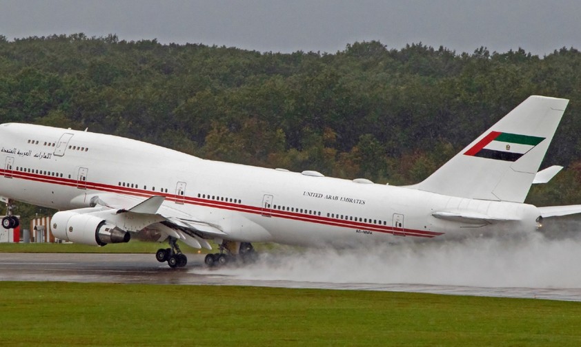 Eine Boeing 747 von Duba: Daneben besitzt der Staat zwei Boeing 747 Combis, wovon eine inzwischen einen neuen Besitzer hat.