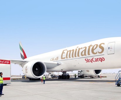 Platz 4: Emirates, Dubai - 9569 Millionen  Tonnenkilometer
