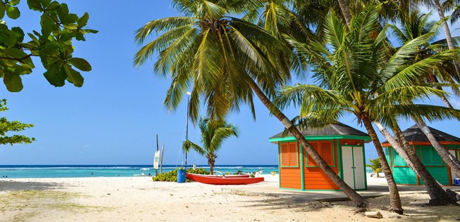 Strand auf Barbados: Nicht mehr von Kolumbien aus zu erreichen.
