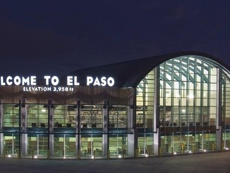 Terminal am El Paso International Airport: Der Flughafen wurde ohne Vorwarnung geschlossen. 