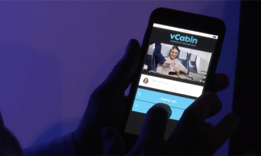 V-Cabin soll es Passagieren ermöglichen, fast alles über ihr eigenes Smartphone zu steuern.