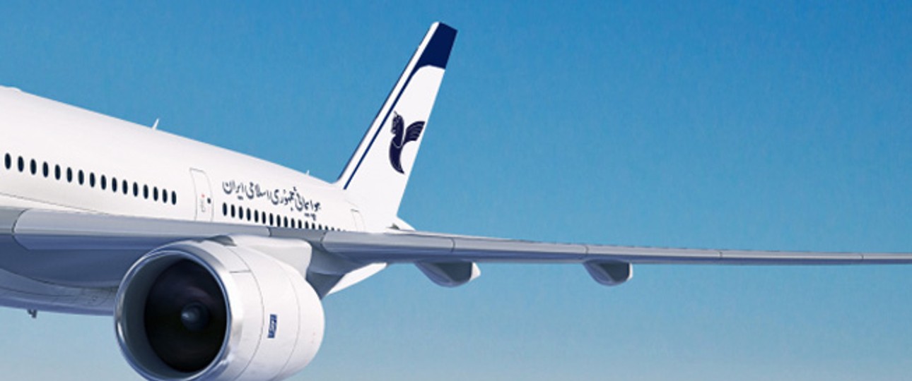 Logo von Iran Air auf einem Airbus: Bald soll das alltäglich sein.