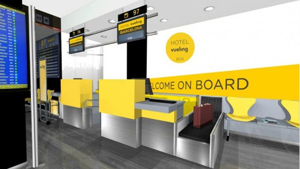 Vueling verdient nebenbei Geld mit schicken Hotels...