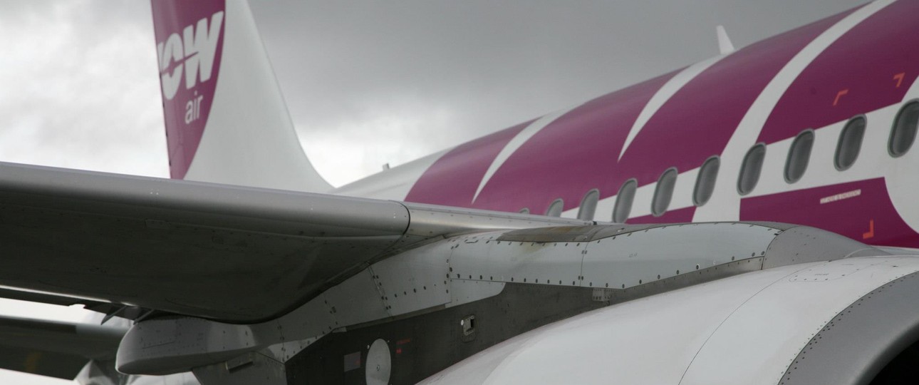 Airbus A321 von Wow Air: Keine Rettung durch Icelandair.