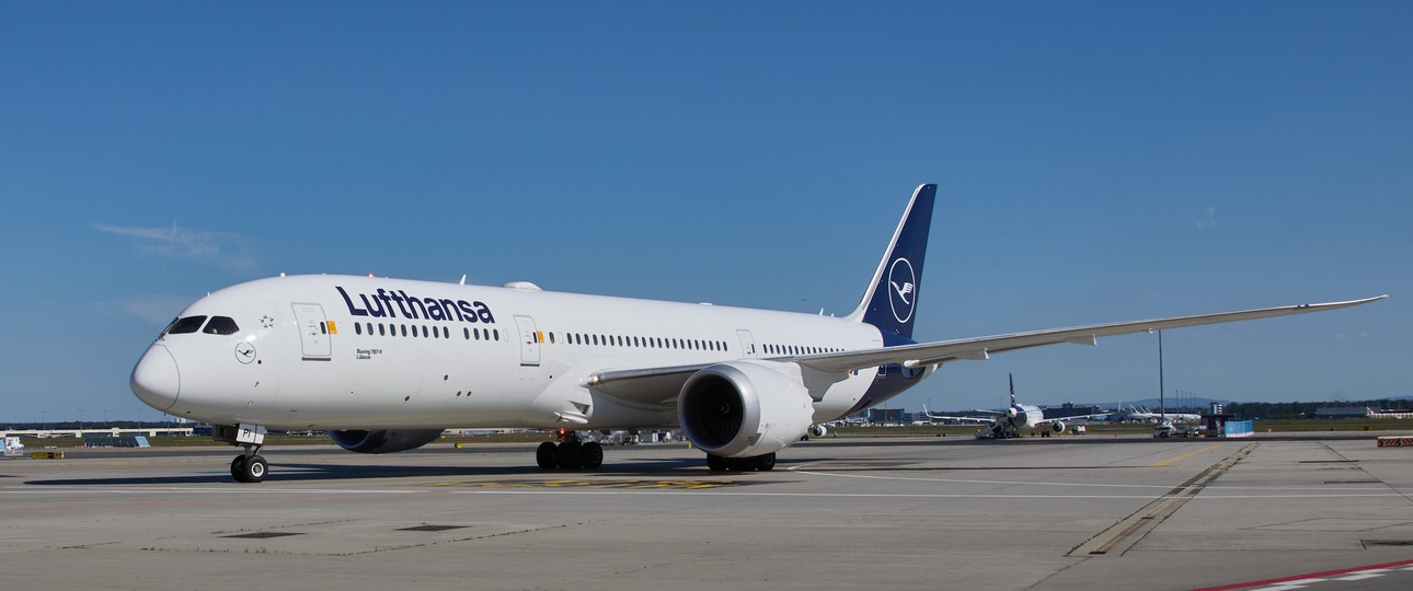 Boeing 787 von Lufthansa: Bald nach Ohio unterwegs. 