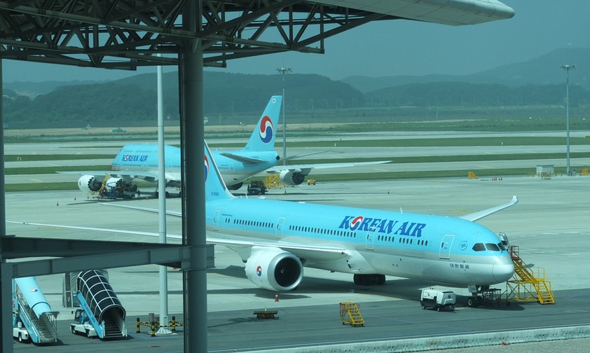 Flieger von Korean Air in Seoul: Wie kam die Patrone ins Flugzeug?