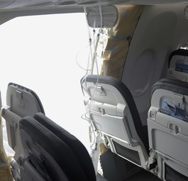 Das Loch im Rumpf der Boeing 737 Max 9: Die FAA will wissen, wie es dazu kam.