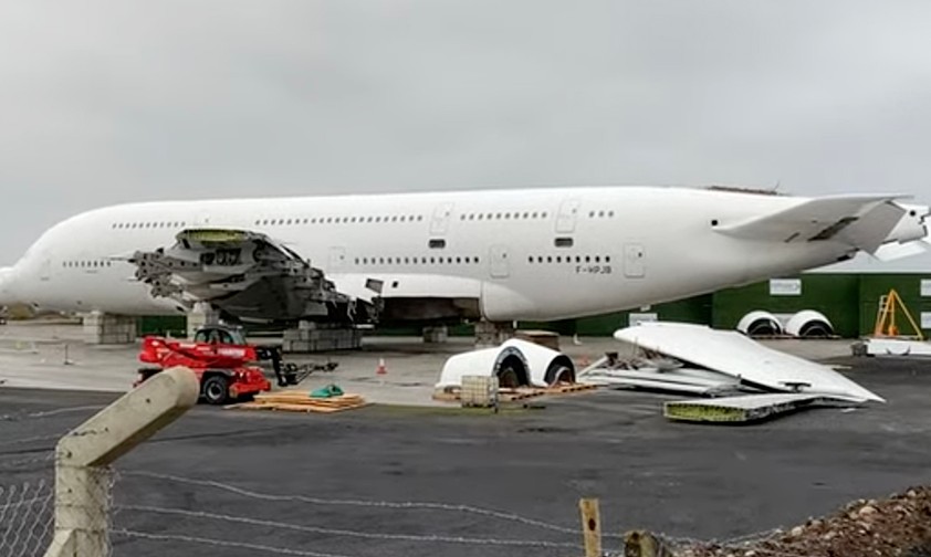 Airbus A380 wird zum Lehrflugzeug fürs Verbundstoff-Recycling