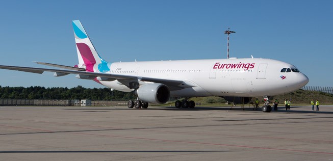 Platz 2: Eurowings. Plus 177,2 Prozent. Eine Kapazität von 5'978'730 Sitzen. In der Rangliste des absoluten und nicht prozentualen Zuwachs liegt Eurowings mit plus 3'821'550 übrigens auf Platz 1. Grund für das Plus sind die Germanwings-Integration und der Air-Berlin-Wet-Lease.