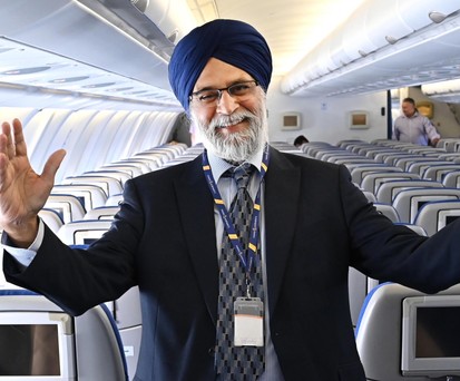 Satnam Saini, Chef und Gründer von Hans Airways: Kommt voran.