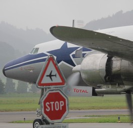 Super Constellation in Bern Belp: Es konnte nicht genug Geld aufgetrieben werden.