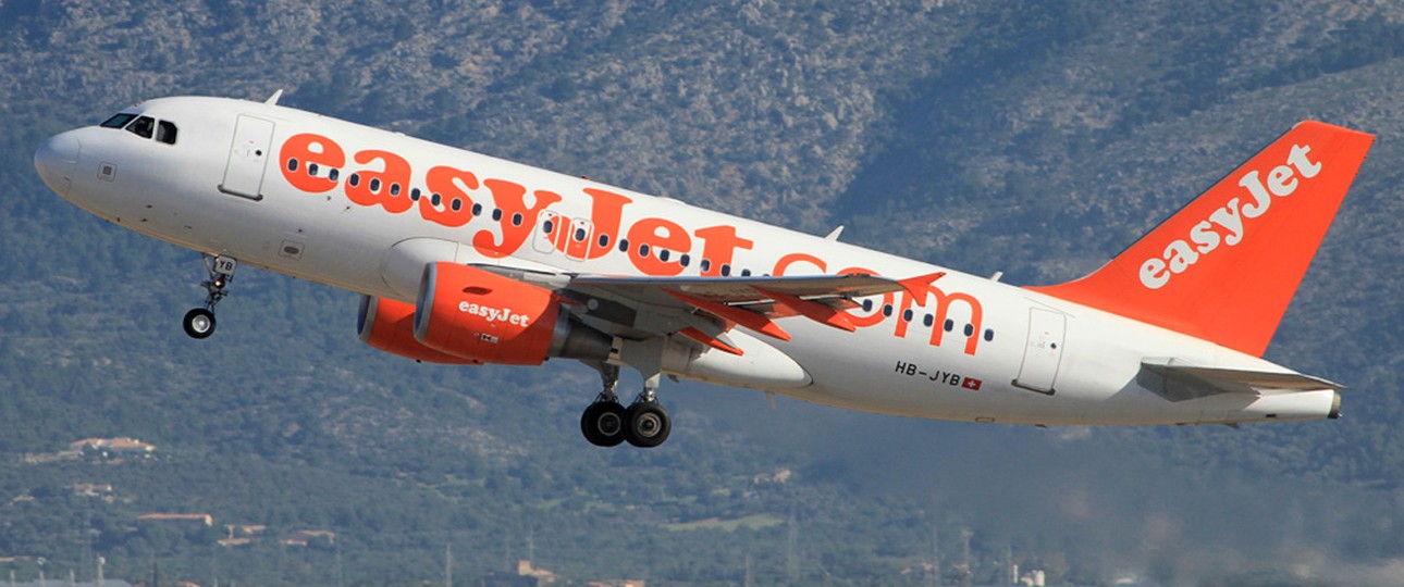 Airbus A319 von Easyjet Switzerland: Ein Bild der Vergangenheit.