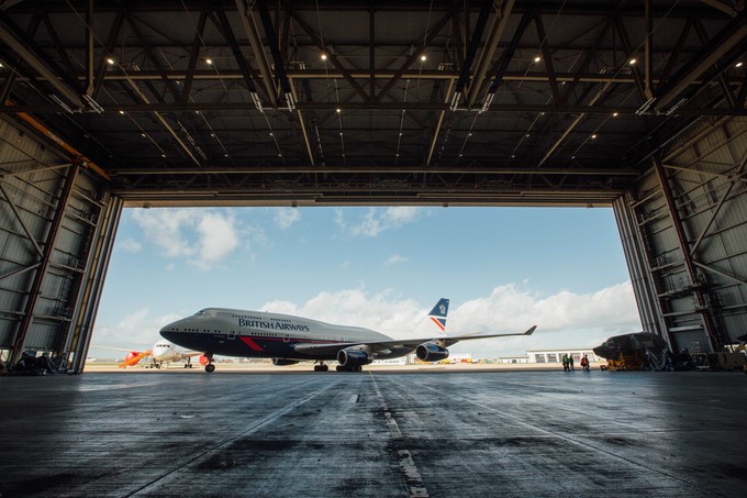 So sieht die Boeing 747 in voller Pracht aus.