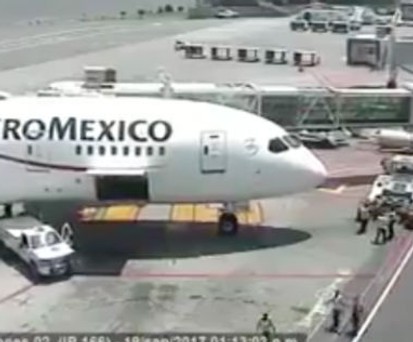 Erdbeben lässt Dreamliner hüpfen