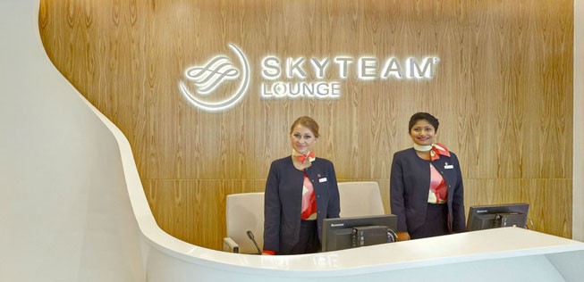 Skyteam-Lounge in Dubai: Schauen hier bald auch Passagiere von Gol und Jet Airways vorbei?