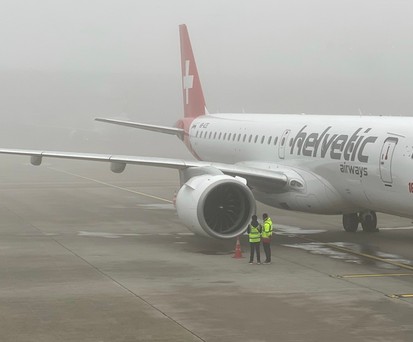 Embraer E190-E2 von Helvetic: Flog weniger für Swiss.