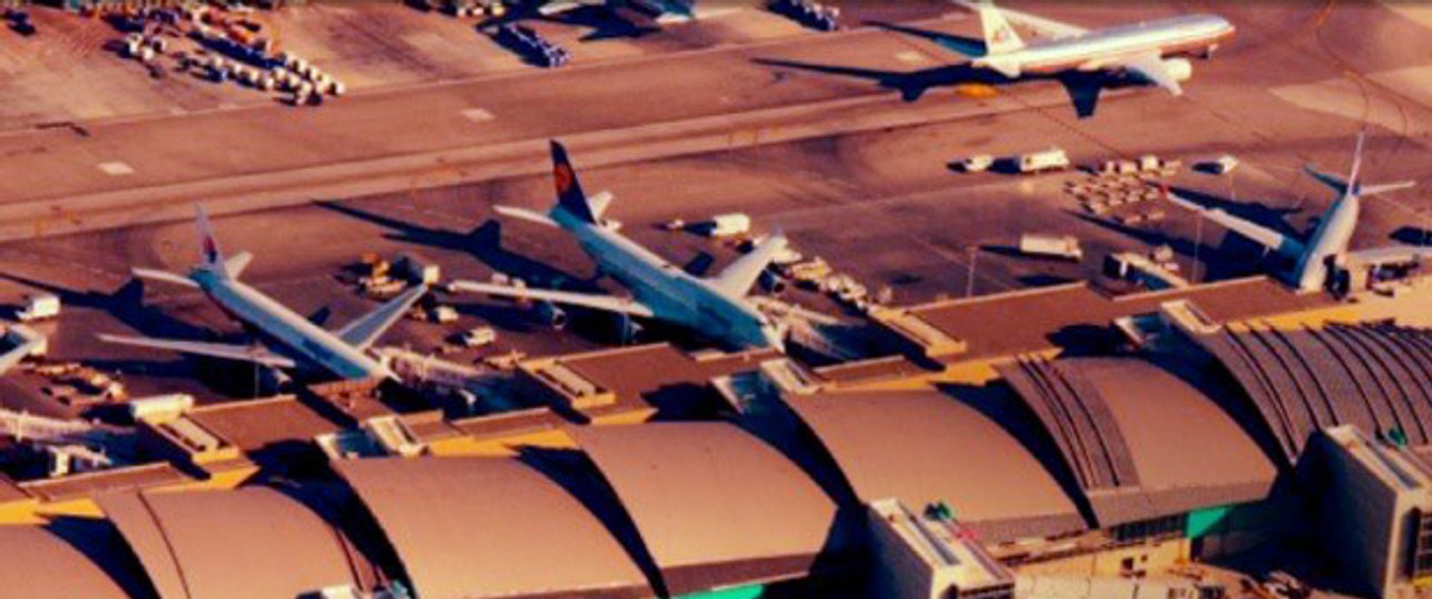 So sehen die neuen Einsteigebereiche aus: Platz für Boeing B747-8 und Airbus A380.