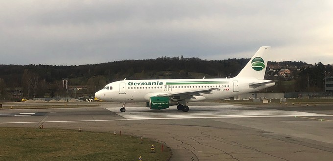 Und so kamen die Flugzeuge bis jetzt daher.