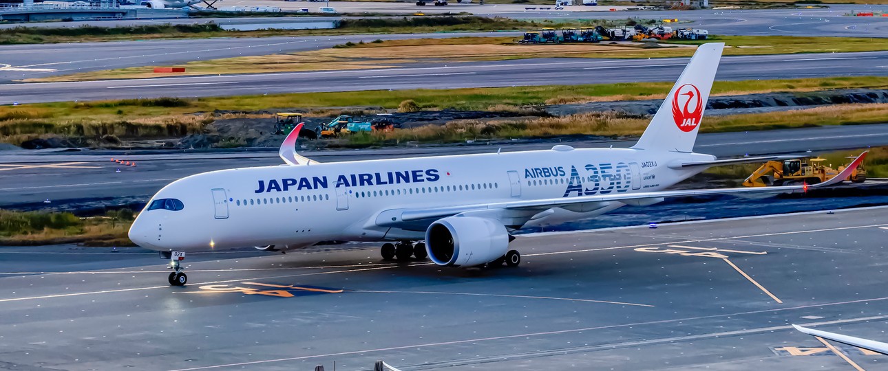 Airbus A350 von Japan Airlines: Die Fluglinie steht unter Beobachtung.