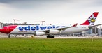 Airbus A340 von Edelweiss: Im April für Swiss in Europa unterwegs.