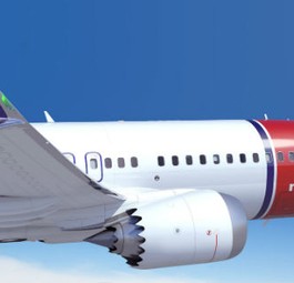 Boeing 737 Max von Norwegian: Mit ihr geht es in die USA.