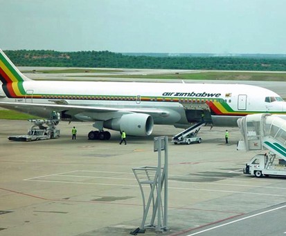 Boeing 767-200 der Air Zimbabwe: Arge Probleme.