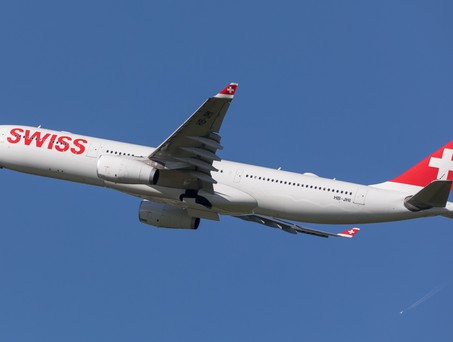 Airbus A330 von Swiss: Passagier benahm sich völlig daneben.
