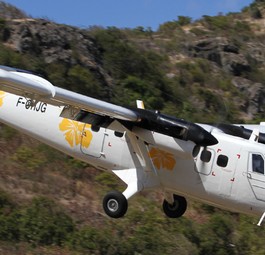 De Havilland Canada DHC-6 Twin Otter von Air Antilles: Darf vorerst nicht mehr abheben.