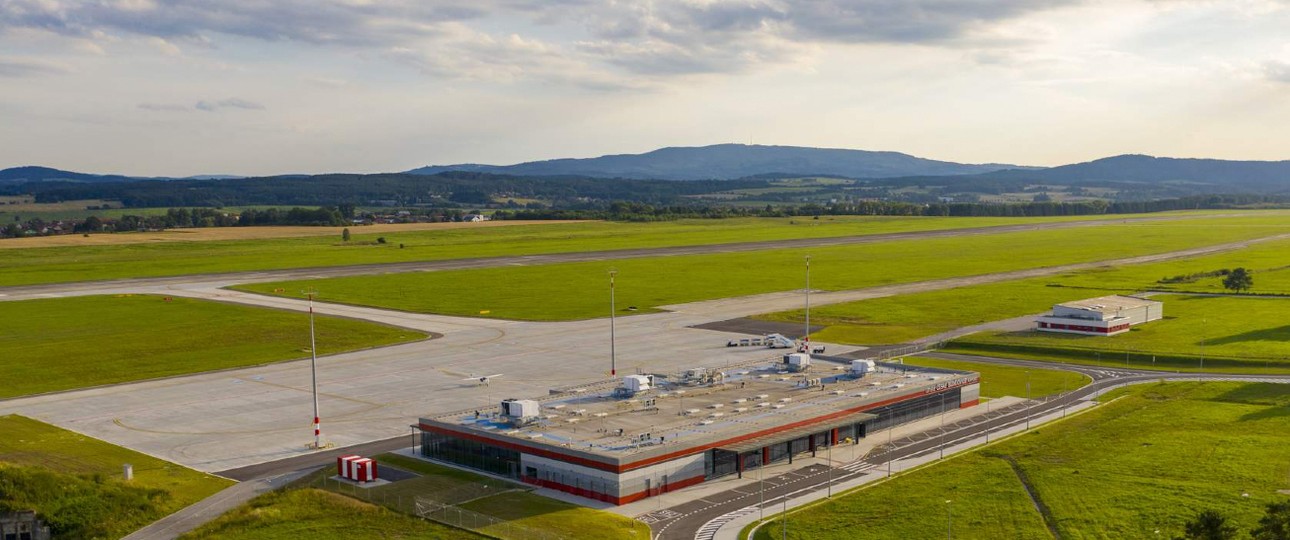 Das Terminal: Hoffen auf weitere Flüge.