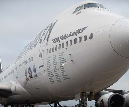 Ed Force One: Das Flugzeug war wohl die berühmteste Boeing 747 von Air Atlanta.
