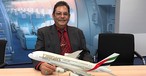 Amin Javer kennt alle Airbus A380 von Emirates in- und auswendig.