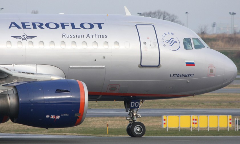 Airbus A319 von Aeroflot: Rostec will nie wieder Flugzeuge aus dem Westen im Land haben.