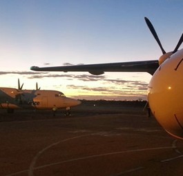 Fokker 50 von Alliance Airlines: Die Fluglinie kooperiert mit Virgin Australia.