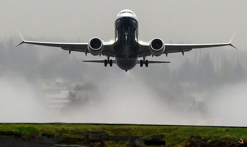 Start einer 737 Max: Bisher hat Boeing 219 Exemplare ausgeliefert.