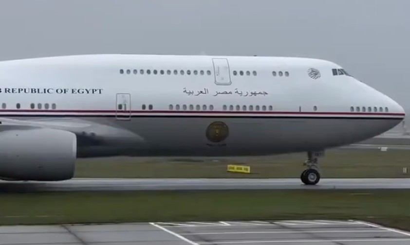 Boeing 747-8 mit der Kennung: SU-EGY das 14 Jahre alte Flugzeug ist an Ägypten ausgeliefert worden.