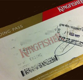 Kingfisher-Bordkarte: In letzter Zeit eine Rarität.