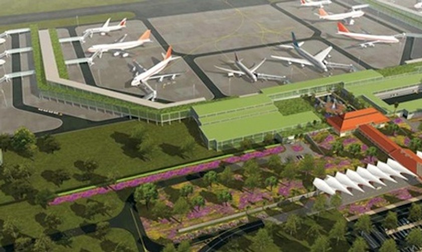 So soll der Flughafen im Endausbau 2015 aussehen