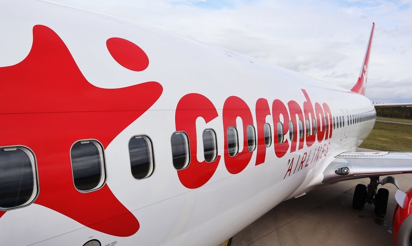 Flugzeug von Corendon: Eines erhält bald ein neues Design.