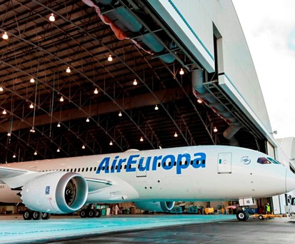 Dreamliner von Air Europa: IAG begnügt sich mit ihren 20 Prozent.