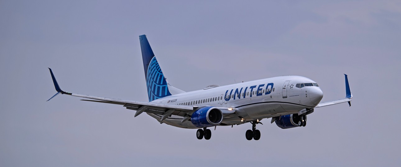Boeing 737-800 von United Airlines: In solch einem Flugzeug geschah der Vorfall.