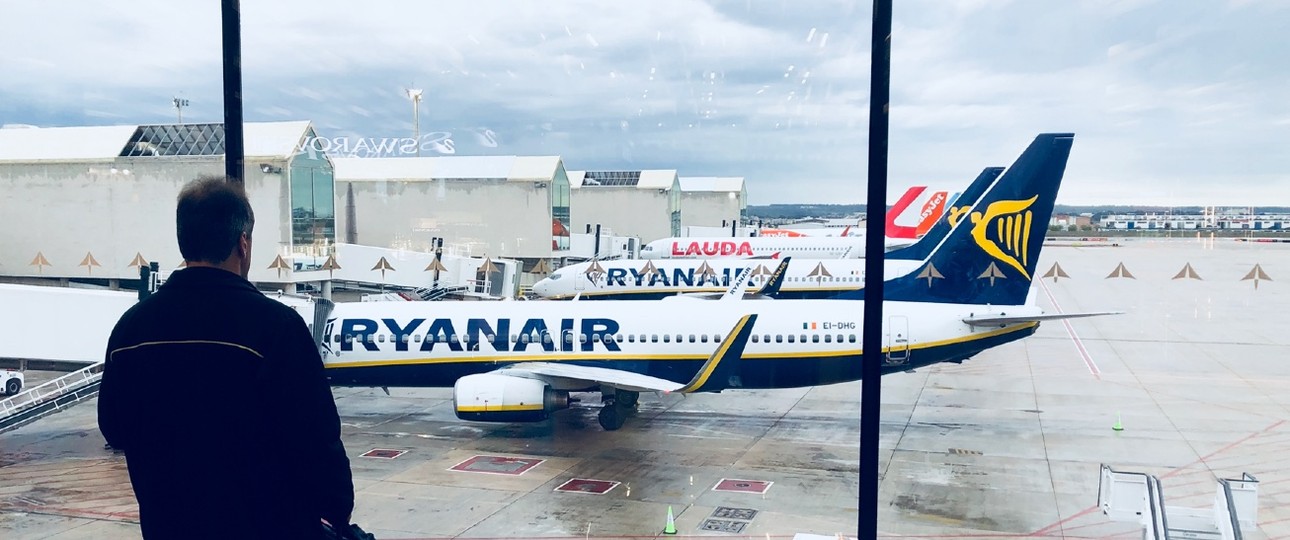 Flieger von Ryanair: Womöglich in Deutschland künftig seltener zu sehen.