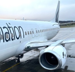Boeing 737 von GP Aviation: Der Chef der Airline wurde verhaftet.