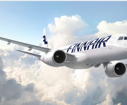 Embraer A195-E2 in Farben von Finnair: Sollen schon bald zur Flotte stoßen.